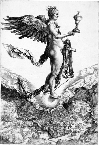 Nemesis or Good Fortune by Albrecht Dürer